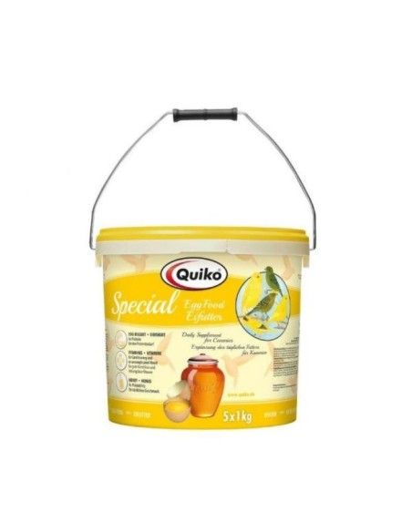 Pasta seca para canarios QUIKO SPECIAL 5 KG + 1 kg gratis